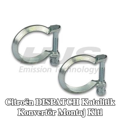 HJS Katalitik konvertör montaj kiti — Citroën Dispatch