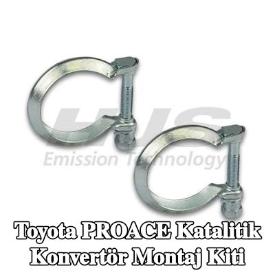 HJS Katalitik konvertör montaj kiti — Toyota Proace