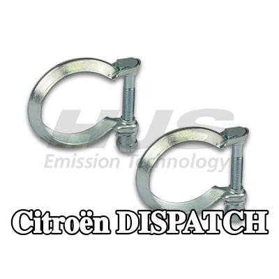 HJS مجموعة تركيب المحول الحفاز — Citroën Dispatch