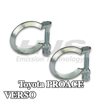 HJS مجموعة تركيب المحول الحفاز — Toyota Proace Verso