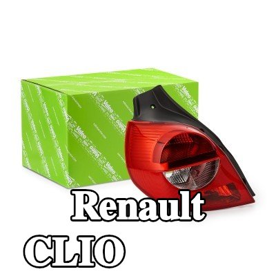VALEO المصباح الخلفي قطعة أصلية, يسار, بدون حامل لمبة, بدون مصابيح — 2012 Renault Clio