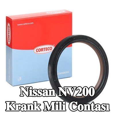CORTECO Krank mili contası PTFE (politetrafloroetilen)/ACM (poliakrilat kauçuk), montaj manşonu ile — Nissan Nv200