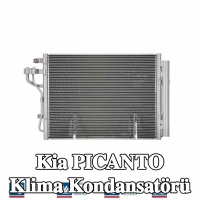 NISSENS Kurutuculu klima kondansatörü, azot dolgulu — 2012 Kia Picanto