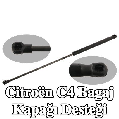 FEBI BILSTEIN Bagaj kapağı amortisörü (Her iki taraf), 547mm — 2004 Citroën C4