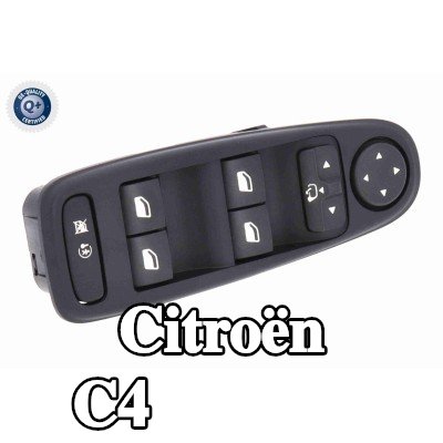 VEMO مفتاح نافذة جانب السائق, الأمامي — 2012 Citroën C4