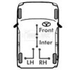 BORG & BECK El freni kablosu 955mm — Mercedes-Benz V-Class (3)
