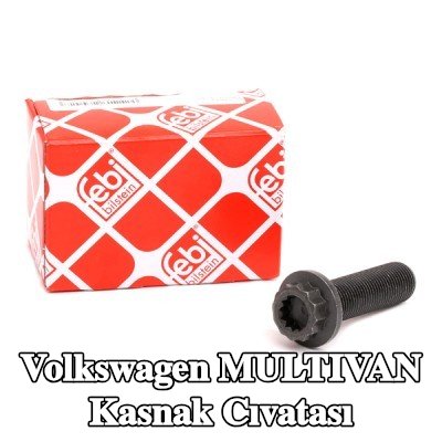 FEBI BILSTEIN Kasnak Cıvatası ön taraf — Volkswagen Multivan