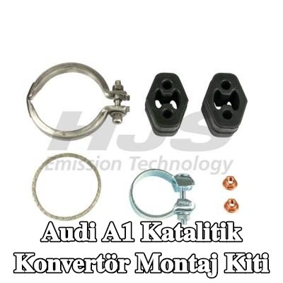 HJS Kelepçeli katalitik konvertör montaj kiti — 2016 Audi A1