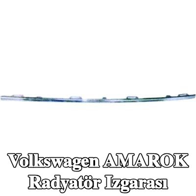 DIEDERICHS Radyatör ızgarası, sol, krom — 2010 Volkswagen Amarok