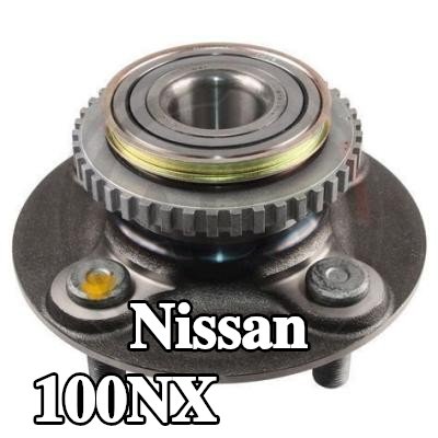 A.B.S. محور العجلة مع حلقة مستشعر ABS, مع محمل عجلة مدمج — Nissan 100nx