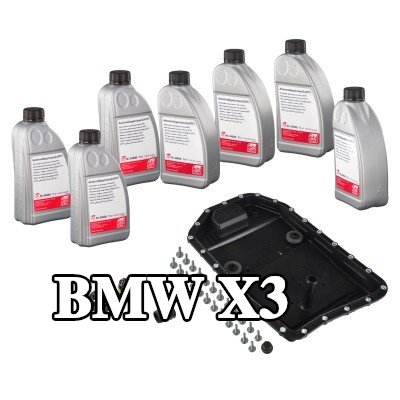 FEBI BILSTEIN مجموعة صيانة علبة التروس مع سدادة, مع مسامير/براغي — 2004 BMW X3