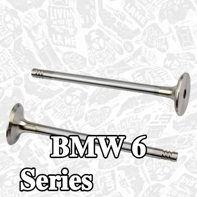 ET ENGINETEAM صمام العادم جانب العادم, صمام مطلي بالكروم — 2010 BMW 6 Series