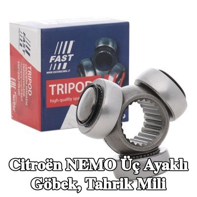 FAST Üç ayaklı göbek, tahrik mili — Citroën Nemo
