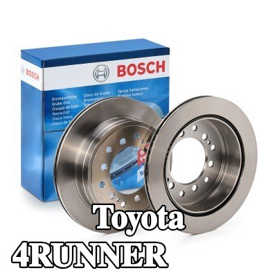 BOSCH القطر الخارجي لقرص المكابح: 312, 2mm, مُهوى, مشحم — 2002 Toyota 4runner