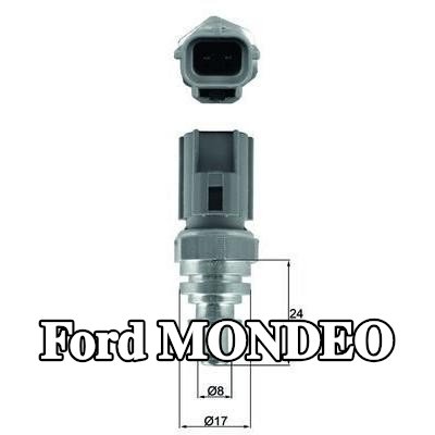 MAHLE مستشعر, مستشعر درجة حرارة سائل التبريد مع حشية/مانع تسرب — 2000 Ford Mondeo