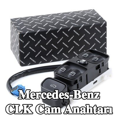 RIDEX Sürücü tarafı cam anahtarı, Ön — Mercedes-Benz Clk