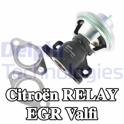 DELPHI EGR soğutucusuz EGR valfi — 2000 Citroën Relay