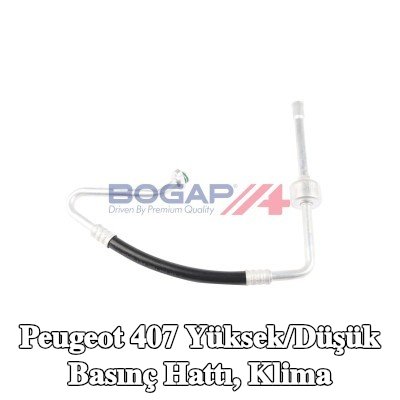 BOGAP Yüksek/Düşük Basınç Hattı, klima — 2005 Peugeot 407