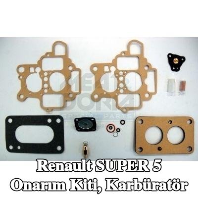 MEAT & DORIA Onarım Kiti, karbüratör — Renault Super 5