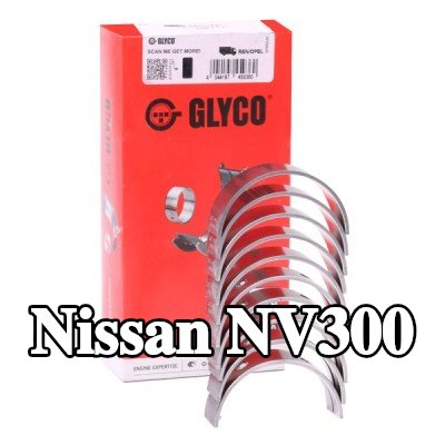 GLYCO محمل العمود المرفقي من سبائك الألومنيوم على قاعدة فولاذية — Nissan Nv300