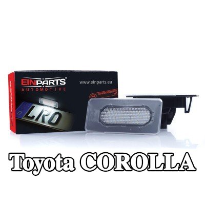 EINPARTS مصباح لوحة الترخيص — 2016 Toyota Corolla