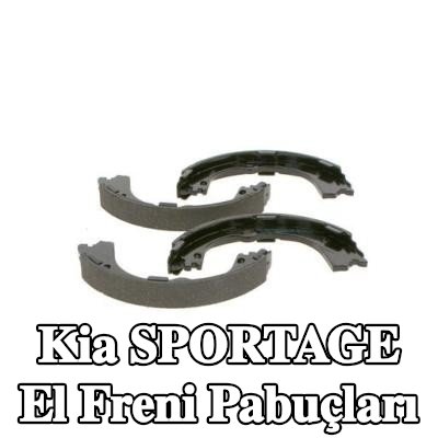 BOSCH El freni pabuçları — 2016 Kia Sportage