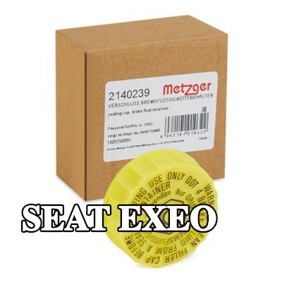 METZGER غطاء مانع للتسرب، خزان سائل الفرامل — SEAT Exeo