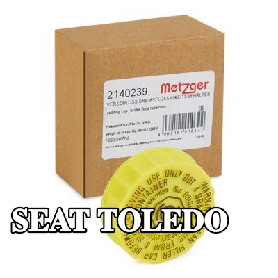METZGER غطاء مانع للتسرب، خزان سائل الفرامل — SEAT Toledo