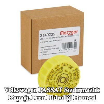 METZGER Sızdırmazlık Kapağı, fren hidroliği haznesi — 2000 Volkswagen Passat