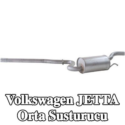 BOSAL Orta susturucu — 2004 Volkswagen Jetta
