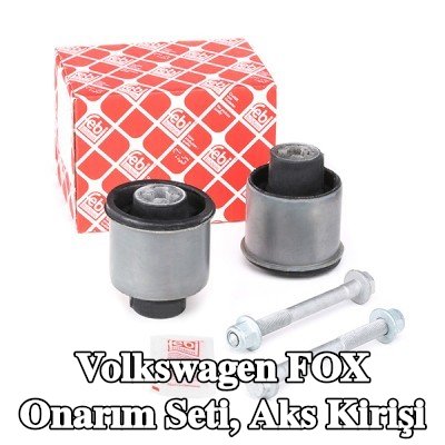 FEBI BILSTEIN Onarım Seti, aks kirişi Arka Aks Sol, Arka Aks Sağ, somunlu, cıvata/vida ile — Volkswagen Fox