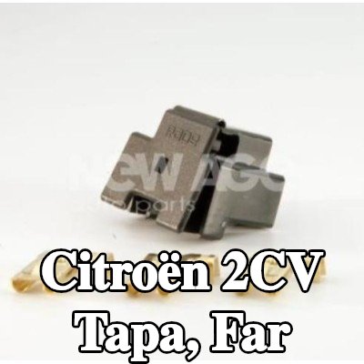 NEW AGE Tapa, far — Citroën 2cv
