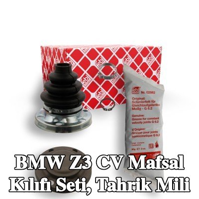FEBI BILSTEIN CV kılıf kiti, tahrik mili şanzıman tarafı, Kauçuk — 1997 BMW Z3