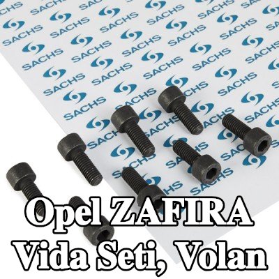 SACHS Vida seti, volan — 2016 Opel Zafira