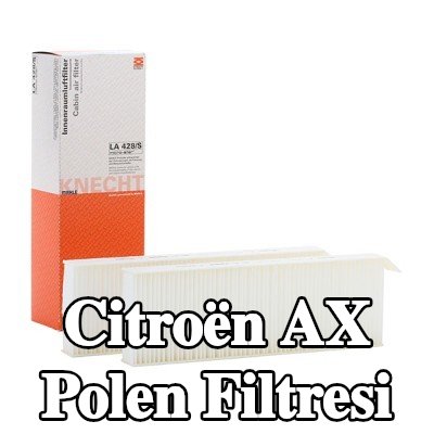 MAHLE Polen filtresi Partikül Filtresi — Citroën Ax