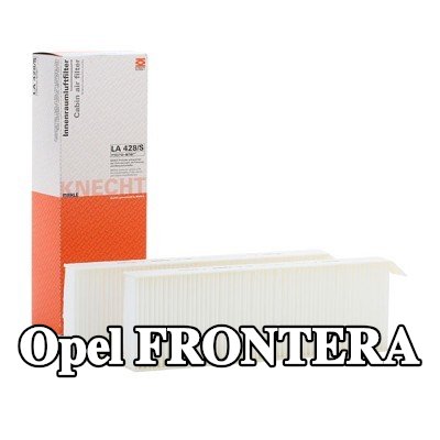 MAHLE مرشح حبوب اللقاح Particulate Filter — 1992 Opel Frontera