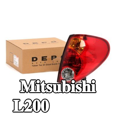 ABAKUS المصباح الخلفي الأيمن, مع لمبات — Mitsubishi L200