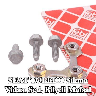 FEBI BILSTEIN Sıkma Vidası Seti, bilyeli mafsal — SEAT Toledo