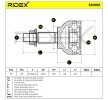 RIDEX Tekerlek tarafı CV mafsal kiti — 2002 Renault Laguna (7)