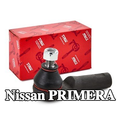 TRW طرف قضيب التوجيه للمحور الأمامي الأيسر, المحور الأمامي الأيمن, خارجي, مع مواد تثبيت — Nissan Primera