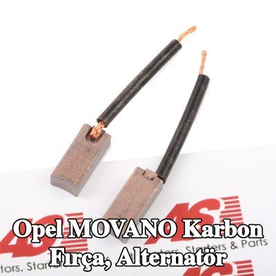 AS-PL Karbon fırça, alternatör — Opel Movano