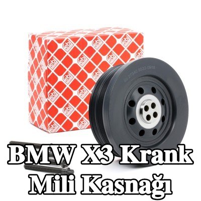 FEBI BILSTEIN Cıvata/vida ile krank mili kasnağı, OE Turbo YENİ — 2008 BMW X3