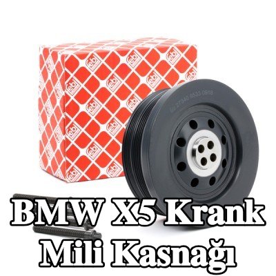 FEBI BILSTEIN Cıvata/vida ile krank mili kasnağı, OE Turbo YENİ — 2003 BMW X5