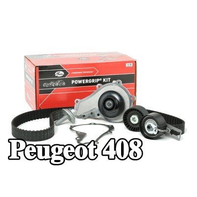 GATES مجموعة مضخة مياه وحزام توقيت PowerGrip, G-Force Redline™, مع مضخة مياه — Peugeot 408