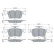 BOSCH Fren balatası seti 14, 97mm — Honda Civic (7)