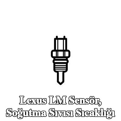 NRF Sensör, soğutma sıvısı sıcaklığı — Lexus Lm