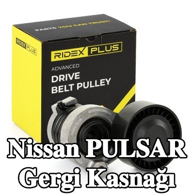 RIDEX PLUS Gergi kasnağı Ø: 65mm — Nissan Pulsar