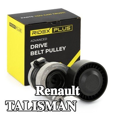 RIDEX PLUS بكرة الشد Ø: 65mm — Renault Talisman