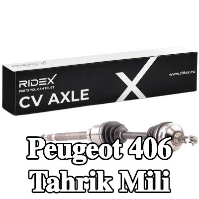 RIDEX Tahrik mili Ön Aks Sağ, 926, 5mm, rulmanlı (ler) — Peugeot 406