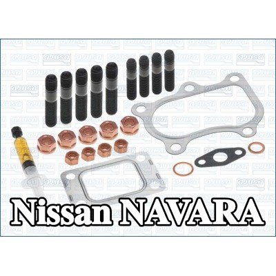 AJUSA مجموعة التثبيت, الشاحن مع الحشيات/الأختام — 2000 Nissan Navara